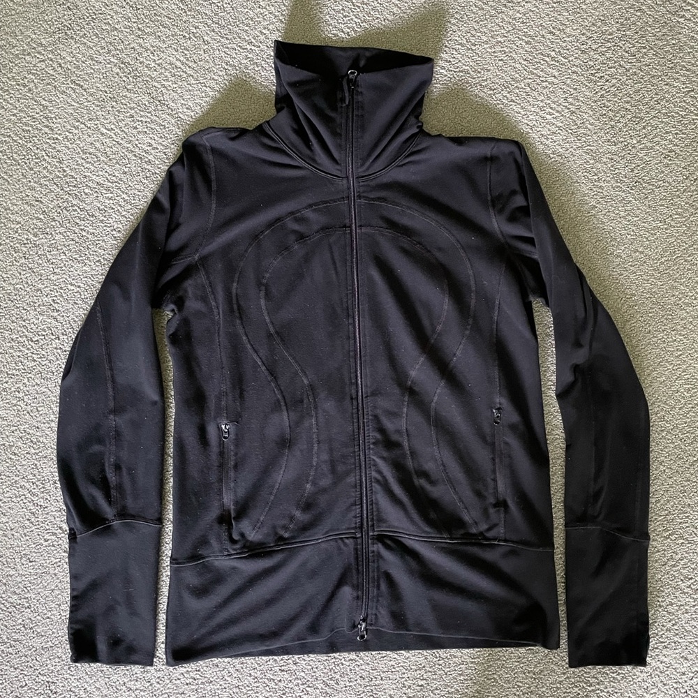 Lululemon Black Scuba Jacket